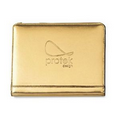 Allure Leather Metallic Gold iPad Stand